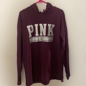 Victoria’s Secret PINK Tunic with hoodie and Legging Set Size Large